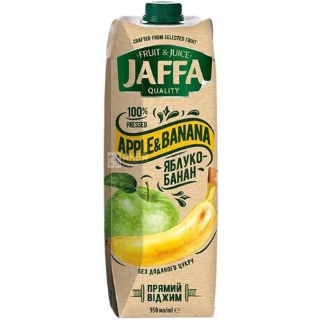 U120 JAFFA APPLE BANANA JUICE 12X950ML