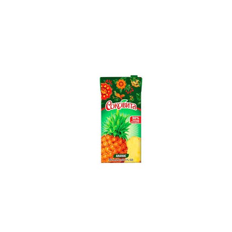 U130 SOKOVITA PINEAPPLE JUICE DRINK 12X950ML