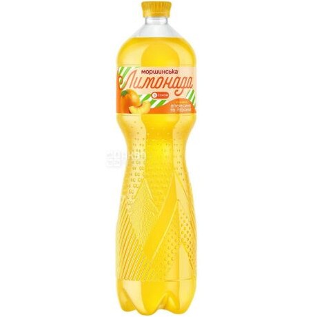 U134 MORSHYNSKA NON-ALCOHOLIC JUICE MEDIUM DRINK ORANGE AND PEACH PET 6X1.5L
