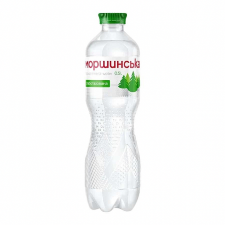 U137 MORSHYNSKA NATURAL MINERAL WATER LOW-MINERALIZED MEDIUM CARBONATED PET 12X500ML